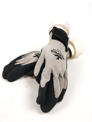 12 Pairs Palm Coated Work Gloves Latex 10 Gauge Knit MCR Safety 9688V SIZE MED 1