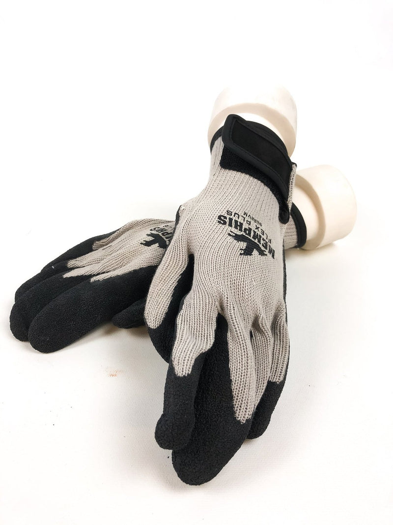 12 Pairs Palm Coated Work Gloves Latex 10 Gauge Knit MCR Safety 9688V SIZE MED 1