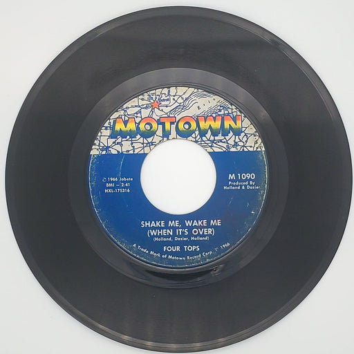 Four Tops Shake Me, Wake Me Record 45 RPM Single M 1090 Motown 1966 2