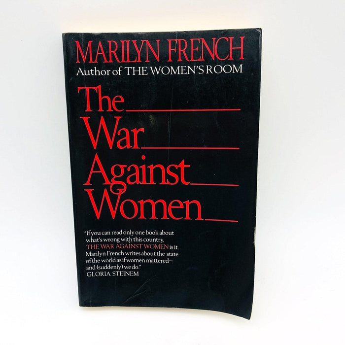 The War Against Women Paperback Marilyn French 1992 State World Women Matter 1