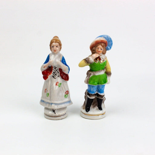 Occupied Japan Figurines Colonial Victorian Man Woman Couple 4.25 Provencal 1