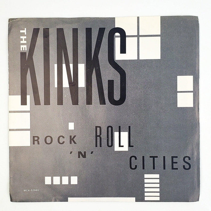 The Kinks Rock 'N' Roll Cities 45 RPM Single Record MCA Records 1986 Pic Sleeve 1