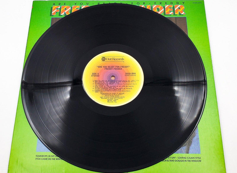 Freddy Fender Are You Ready For Freddy 33 RPM LP Record ABC Dot 1975 6