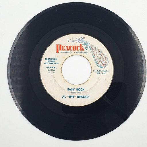 Al TNT Braggs You're Something Else 45 Single Record Peacock Records 1962 Promo 2