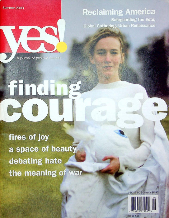 Yes Magazine Summer 2003 Michael Moore Bowling For Columbine Documentary Oscar