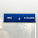 The Citadel Military College Pin Pinback Blue Bar V-21 Vanguard South Carolina 3