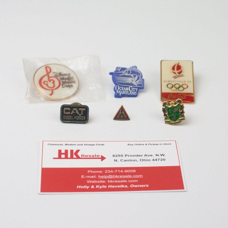 Disney Magic Music Days Pin Lot + Albertville Olympics 1992 Coca-Cola Pinback 2