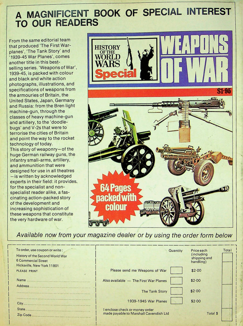 History Second World War WW2 Magazine 1973 Part 22 Barbarossa Drive to Kiev 2