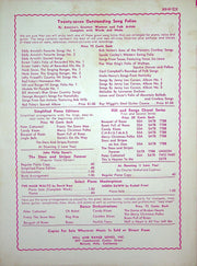 Sheet Music Auf Wiederseh'n Sweetheart Vera Lynn John Sexton Turner 1952 German 3