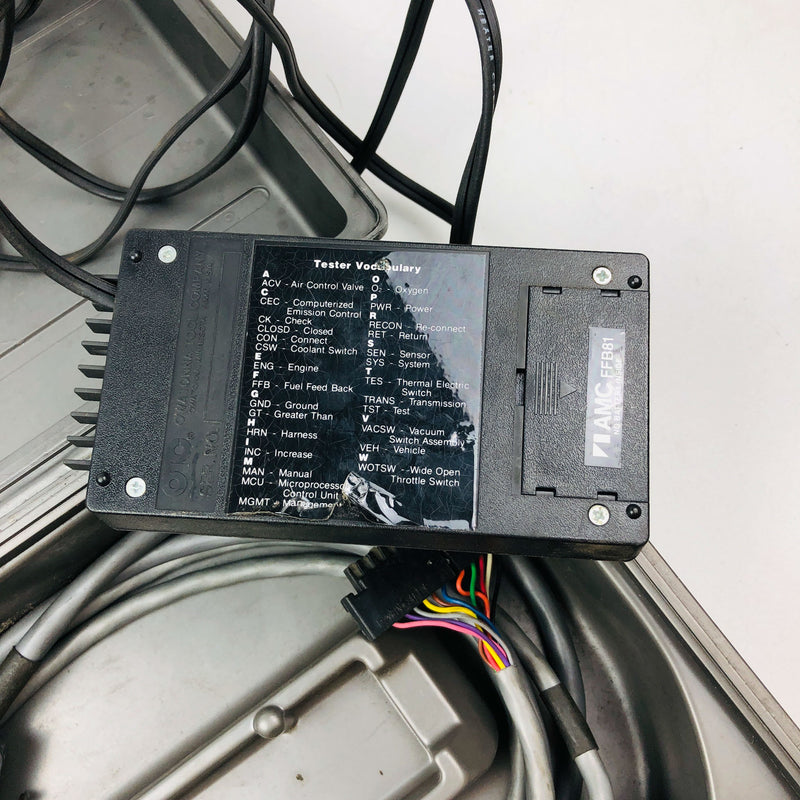 AMC Model ET-501 CEC Fuel Feedback System Tester For Jeep With Case and Harness