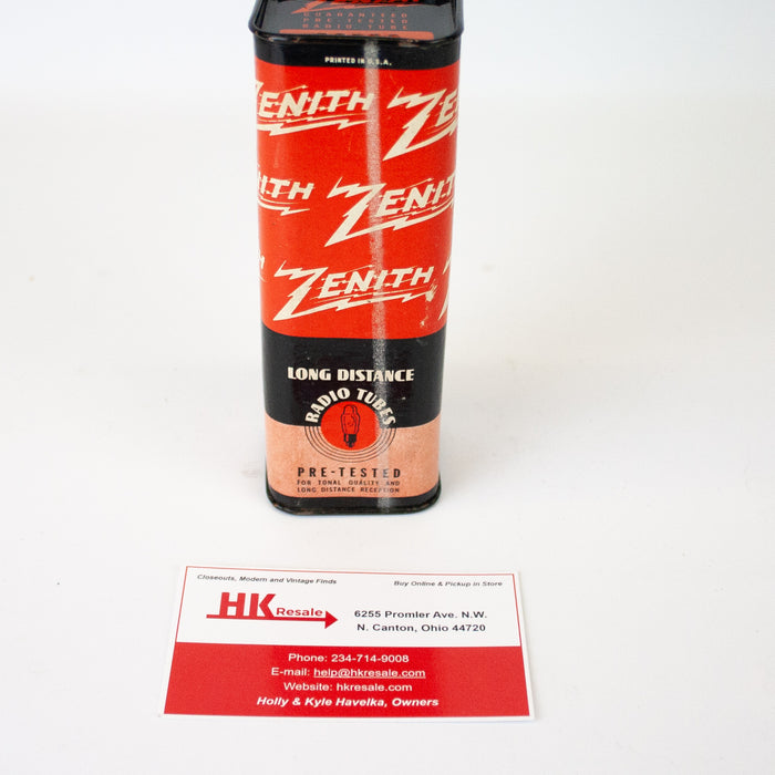 Zenith: 50Z7G Long Distance Radio Tube | Vintage | NOS | New Sealed In Tin