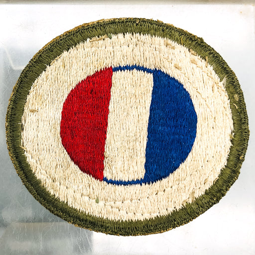 WW2 US Army Patch General Headquarters HQS Reserve OD Border Greenback Military 1