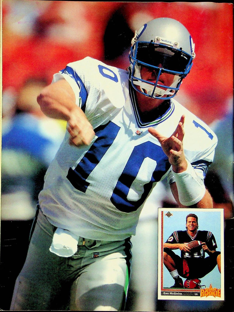 Beckett Football Magazine August 1992 # 29 Derrick Thomas Dan McGwire Rookie 3