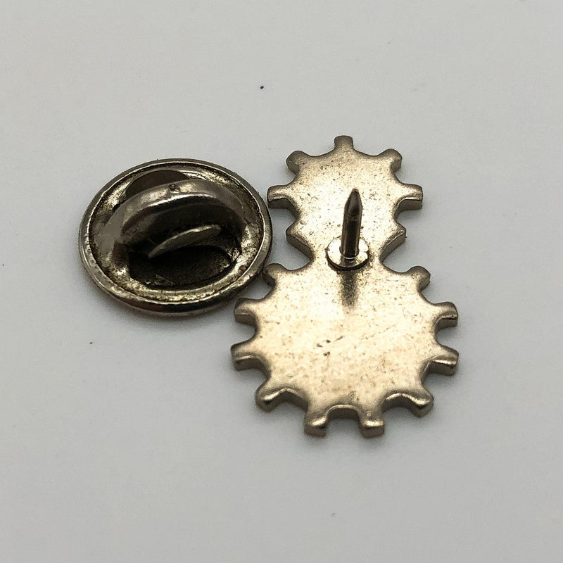 Webelos Engineer Lapel Pin Boy Scouts of America Activity Silver Colored 2