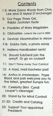 Maximum Detailed GQuijibo #24 '03 Parables of Mary Magdalene Antics in Amsterdam 2