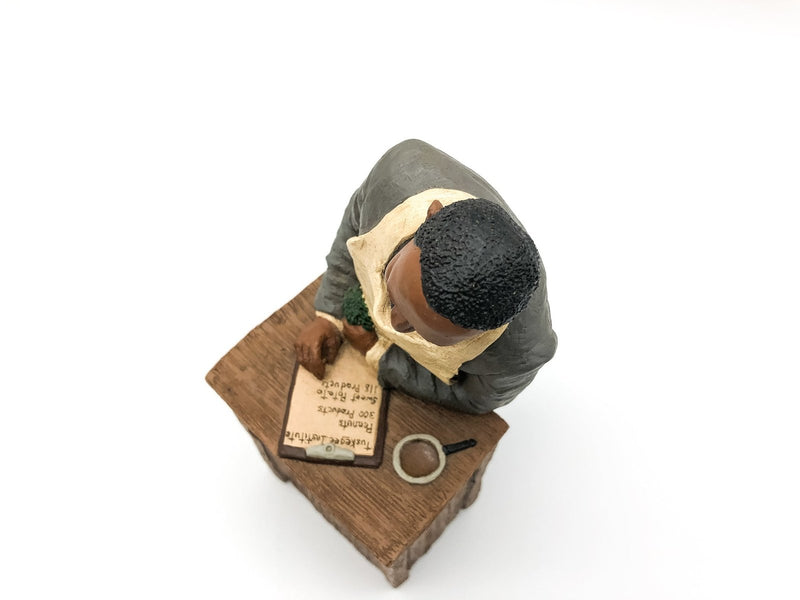 George Washington Carver Figurine All Gods Children African American Man COA 7