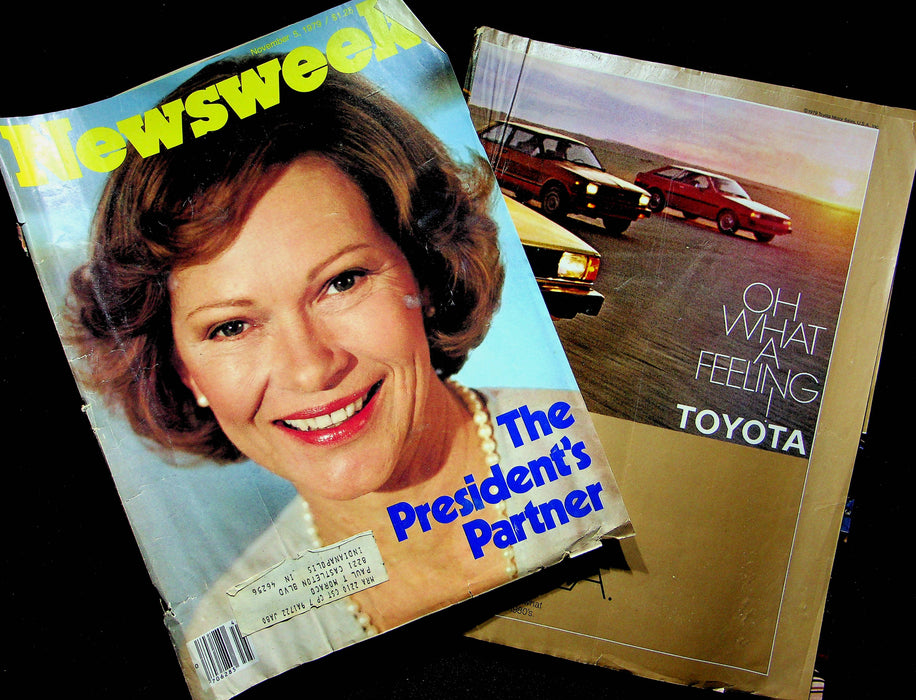 Newsweek Magazine Nov 5 1979 Rosalynn Carter Park Chung Hee Shoot Out in Seoul 2