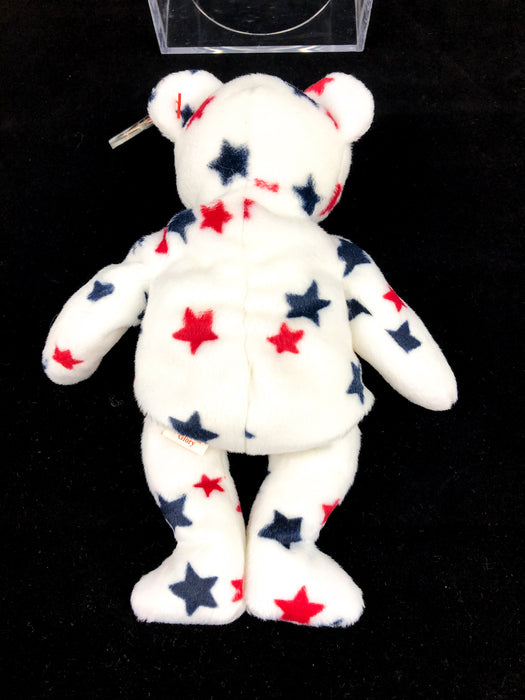 Glory TY Beanie Baby 1998 Handmade China 405 Stamp 1997 Swing 1998 Tush Errors