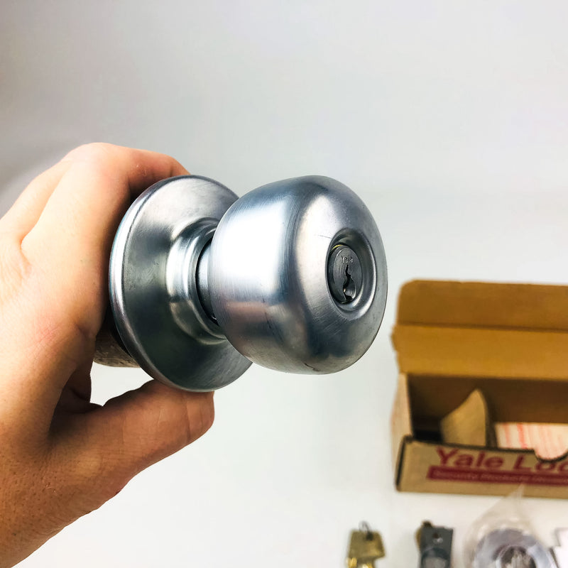 Yale Classroom Utility Lockset 5308 LF Litchfield 380N 26D Satin Chrome New NOS