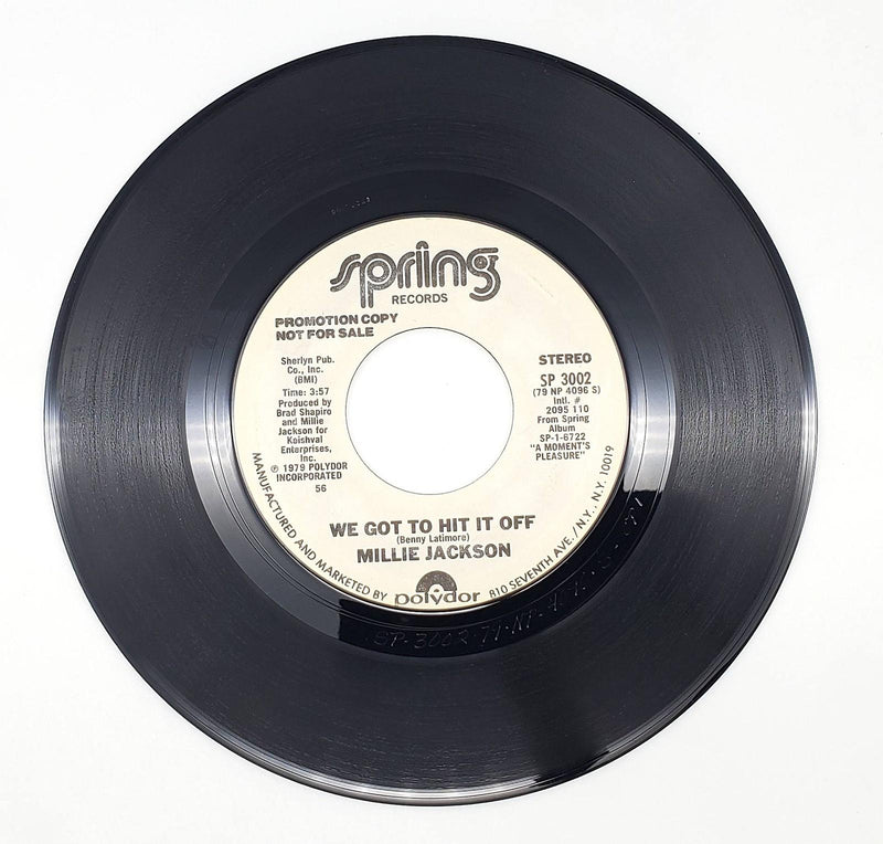 Millie Jackson We Got To Hit It Off 45 Single Record Spring 1979 SP 3002 PROMO 1