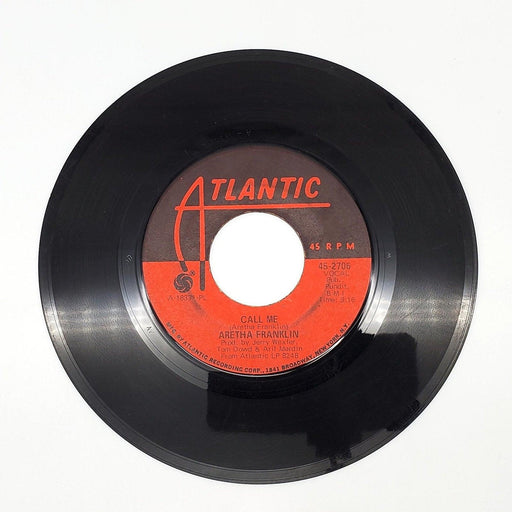 Aretha Franklin Son Of A Preacher Man 45 RPM Single Record Atlantic 1970 45-2706 2