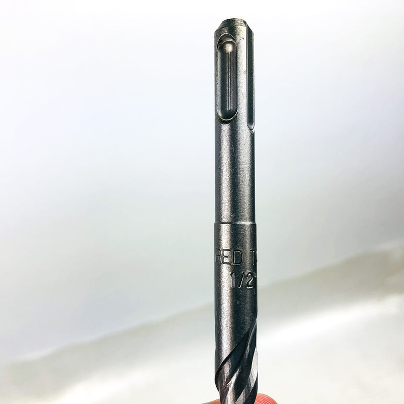 10-pk Rotary Hammer Drill Bits 1/2"x6" SDS Plus 3.5" LOC Carbide Tip Concrete