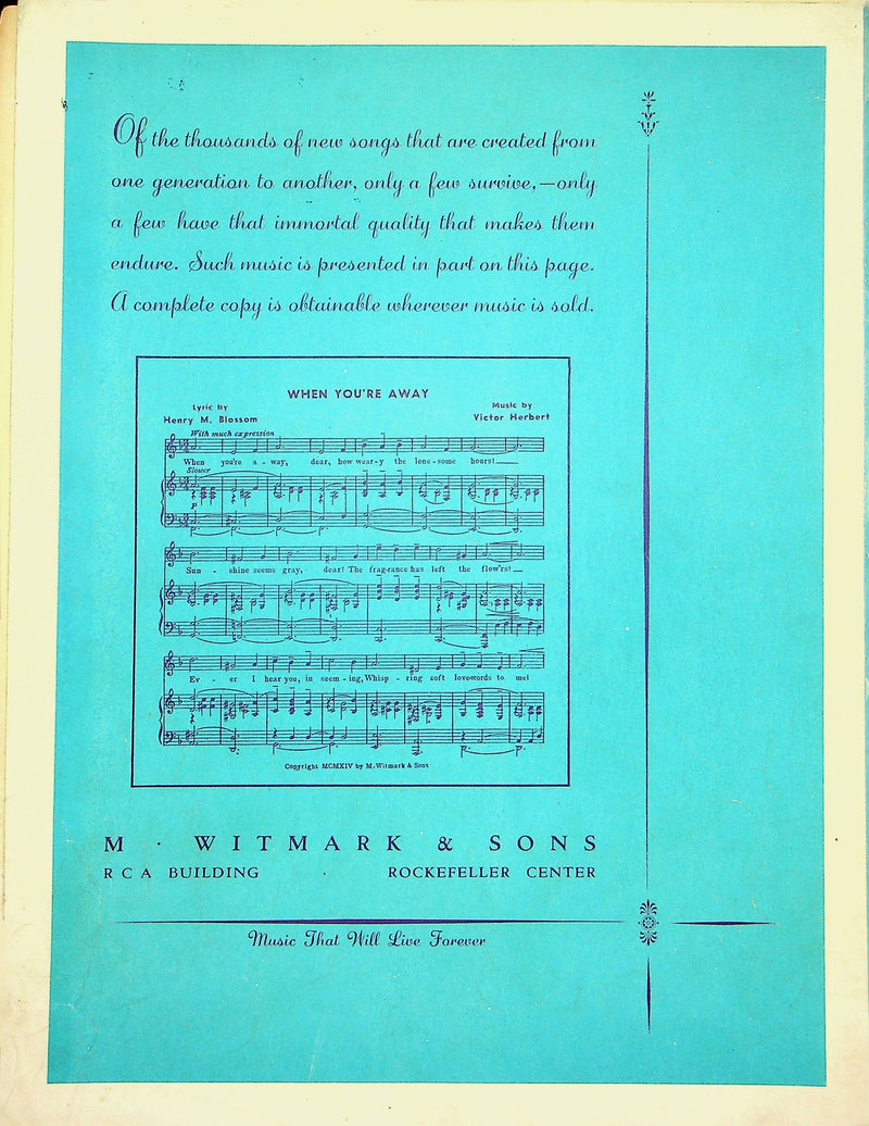 They Say Sheet Music Paul Mann Stephan Weiss 1937 Edward Heyman Piano Vocal Song 2