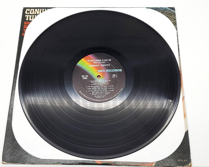Conway Twitty She Needs Someone To Hold Her LP Record MCA Records 1973 5