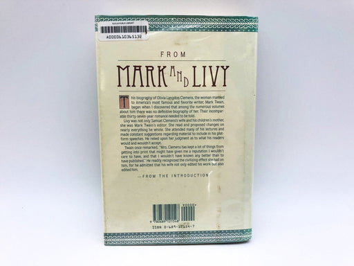 Mark and Livy Hardcover Resa Willis 1992 Twain Author Wives Marriage Ex Library 2