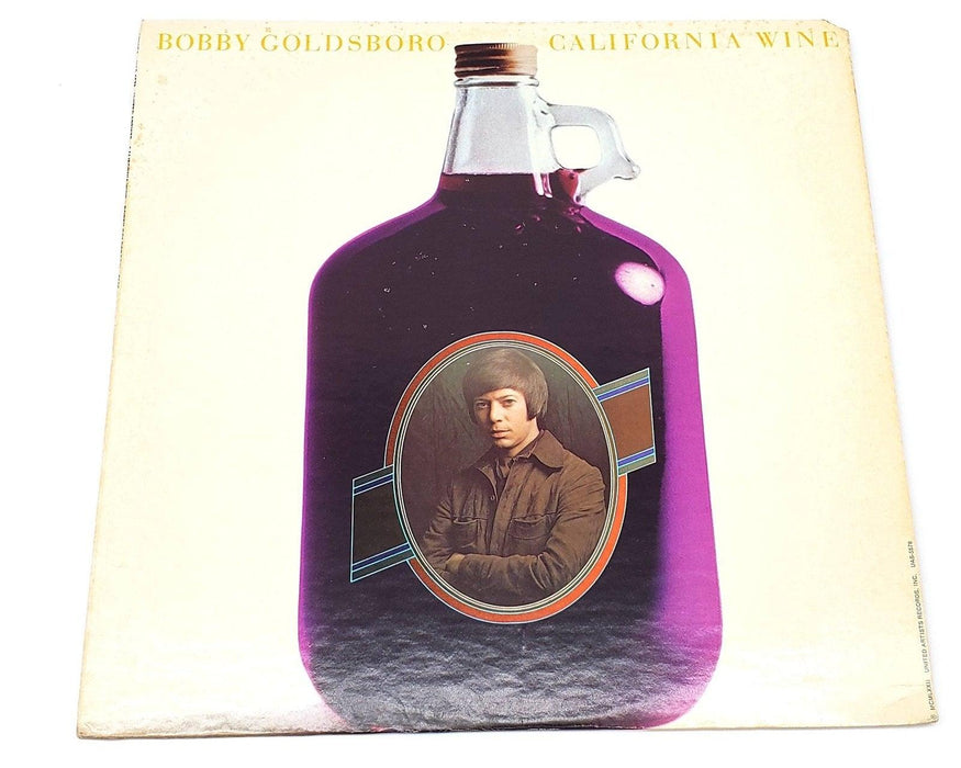 Bobby Goldsboro California Wine 33 RPM LP Record United Artists 1972 UAS-5578 1