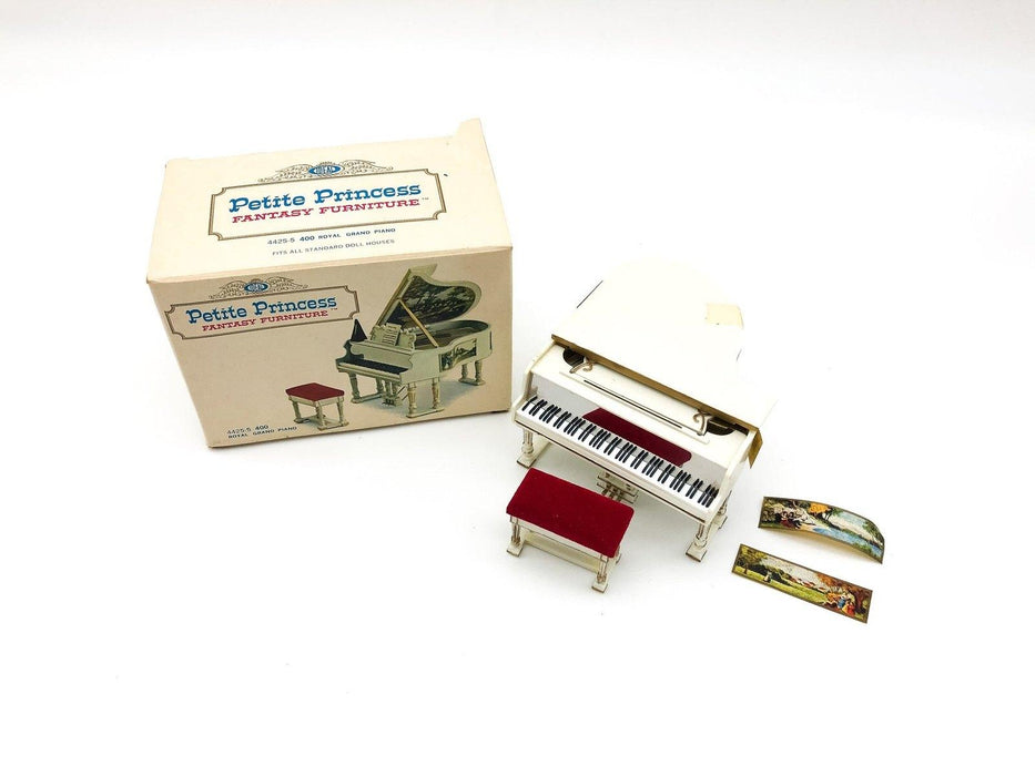 Ideal Petite Princess Dollhouse Fantasy Furniture Royal Grand Piano 4425-5 400 4