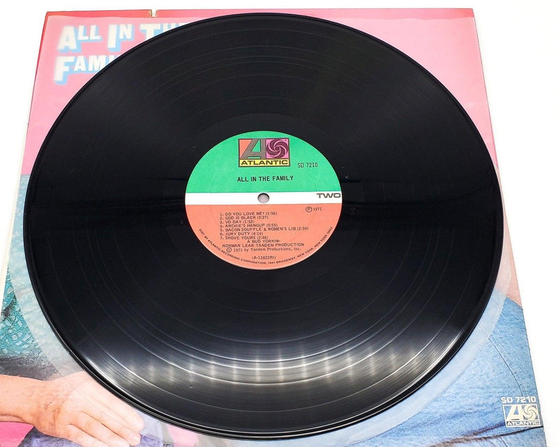 All In The Family Original Cast 33 RPM LP Record Atlantic 1971 6