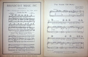 Sheet Music The Same Old Story Michael Field Newt Oliphant 1940 Broadcast Music 2