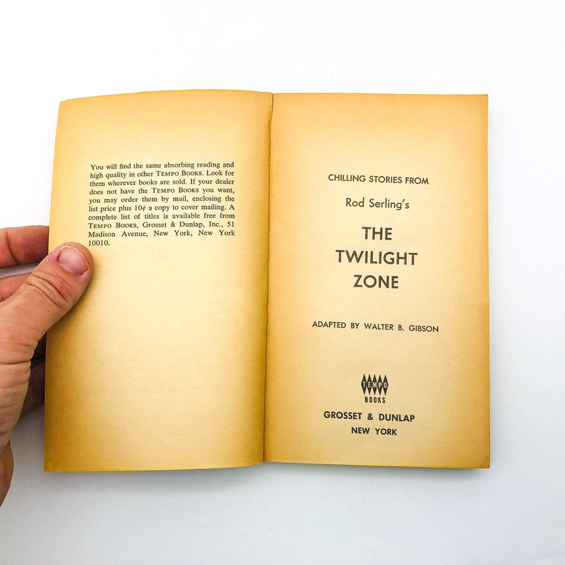 The Twilight Zone Paperback Rod Serling 1968 Short Stories Based On TV Show 7