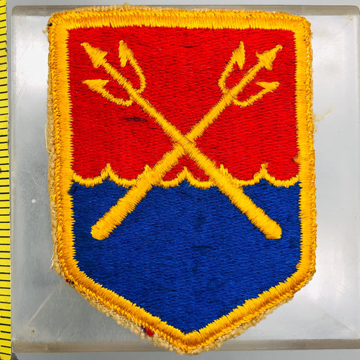 WW2 US Army Patch Eastern Defense Command Vintage Full Color No Glow Embroidered 1