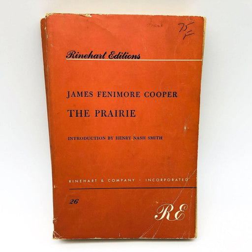 The Prairie Paperback James Fenimore Cooper 1956 American Wilderness Spy 1