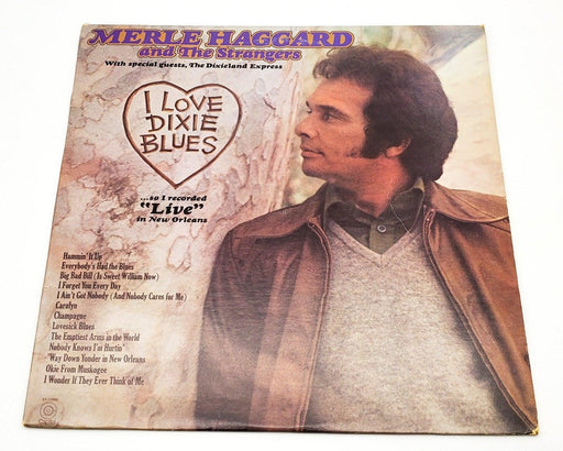 Merle Haggard I Love Dixie Blues LP Record Capitol Records 1973 ST-11200 Copy 1 1