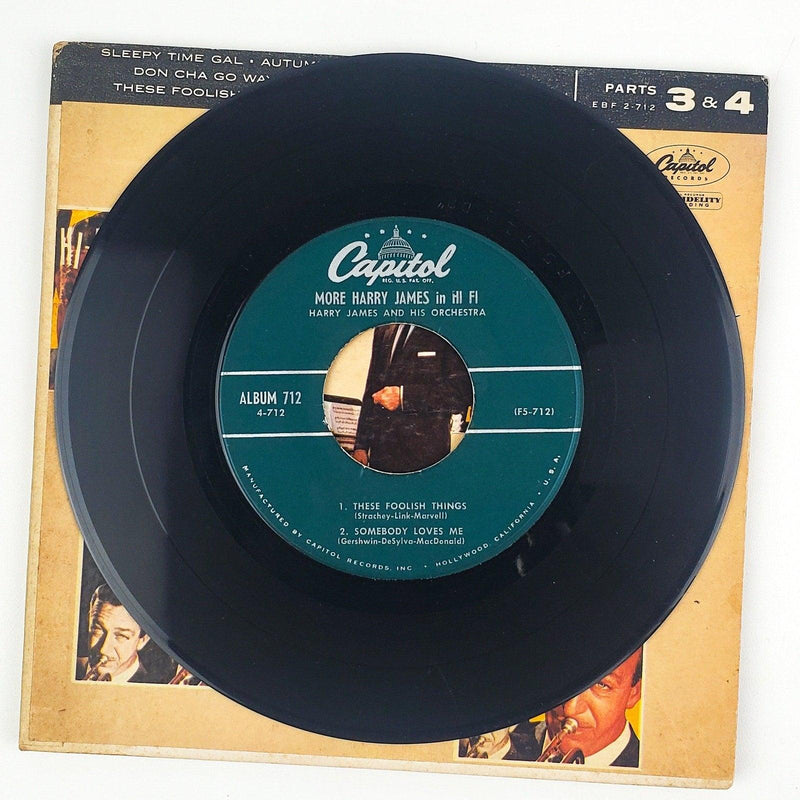 More Harry James in Hi-Fi Part 3 & 4 Record 45 RPM Double EP Capitol Records 7