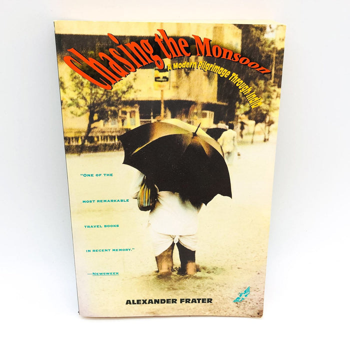 Chasing The Monsoon Paperback Alexander Frater 1992 India Personal Narrative 1