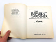 The Impatient Gardener Paperback Jerry Baker 1983 Grow Green Grass Ex Libra 7