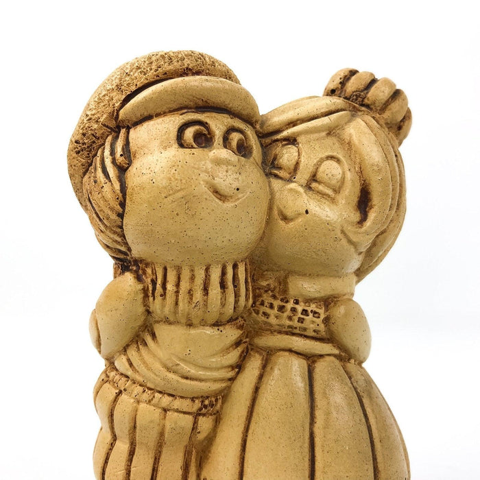 Paula Figurine Couple in Love Isn't Love...Unless It's Shared Statue Wood Gift 3