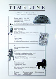 Timeline Magazine Ohio 2005 Vol 22 No. 1 Bobby Jones At Scioto, John P. Parker 2