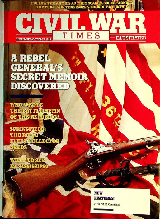 Civil War Times Magazine Sept/Oct 1989 Vol XXVIII 5 Rebel General Secret Memoir 1