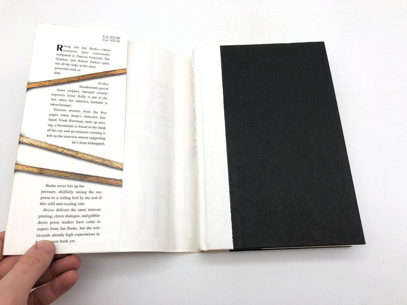 Hocus Jan Burke 1997 Simon Schuster Hardcover First Edition Print Irene Kelly 6