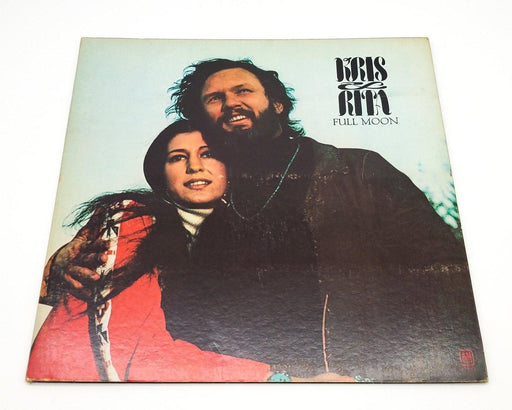 Kris Kristofferson & Rita Coolidge Full Moon 33 RPM LP Record A&M 1973 Copy 1 1