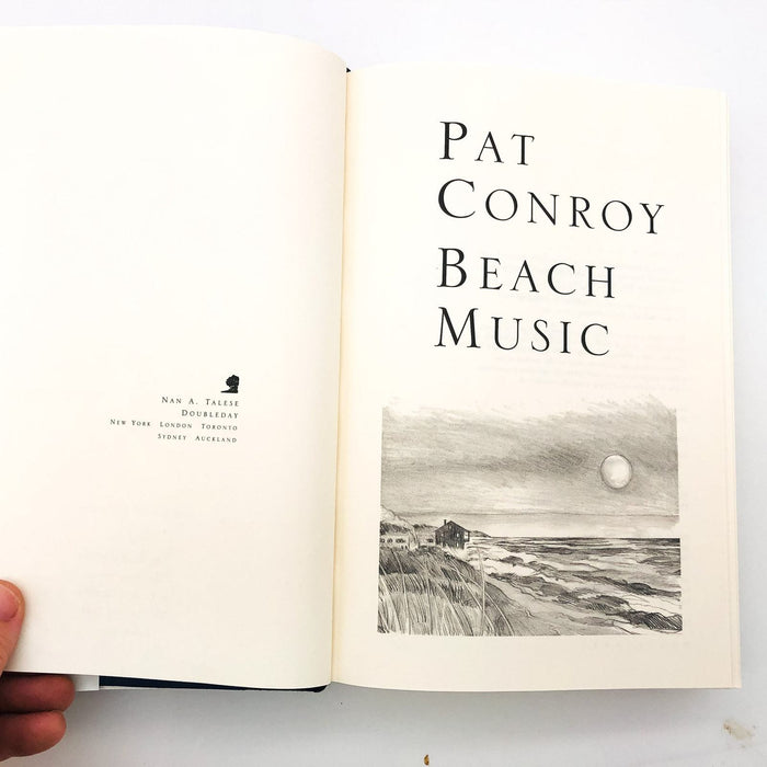 Beach Music Hardcover Pat Conroy 1995 WW2 Holocaust Survivors Life 1st Edition 7