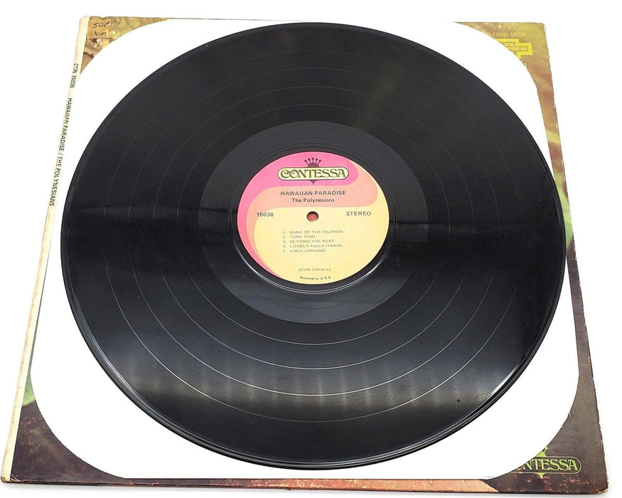 The Polynesians Hawaiian Paradise 33 RPM LP Record Contessa 1962 CST 271 SCARCE 7