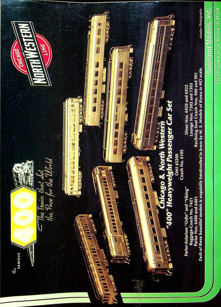 Railroad Model Craftsman Magazine August 1991 Vol 60 No 3 FT's Across America