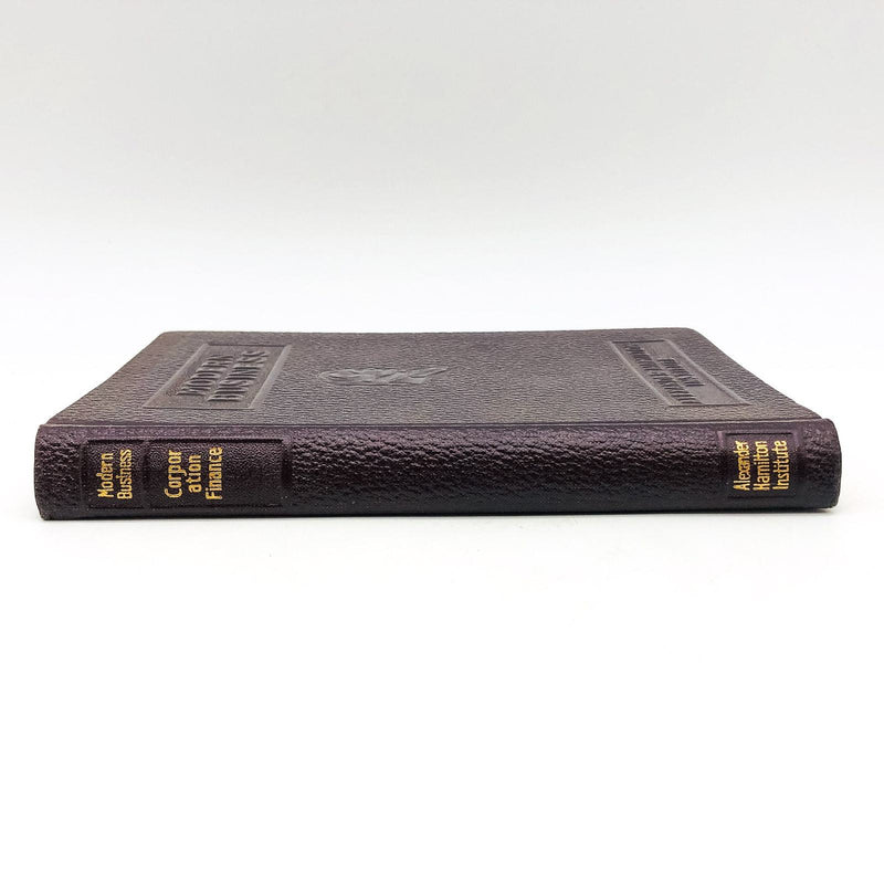 Modern Business Corporation Finance Softcover Alexander Hamilton Institute 1962 3