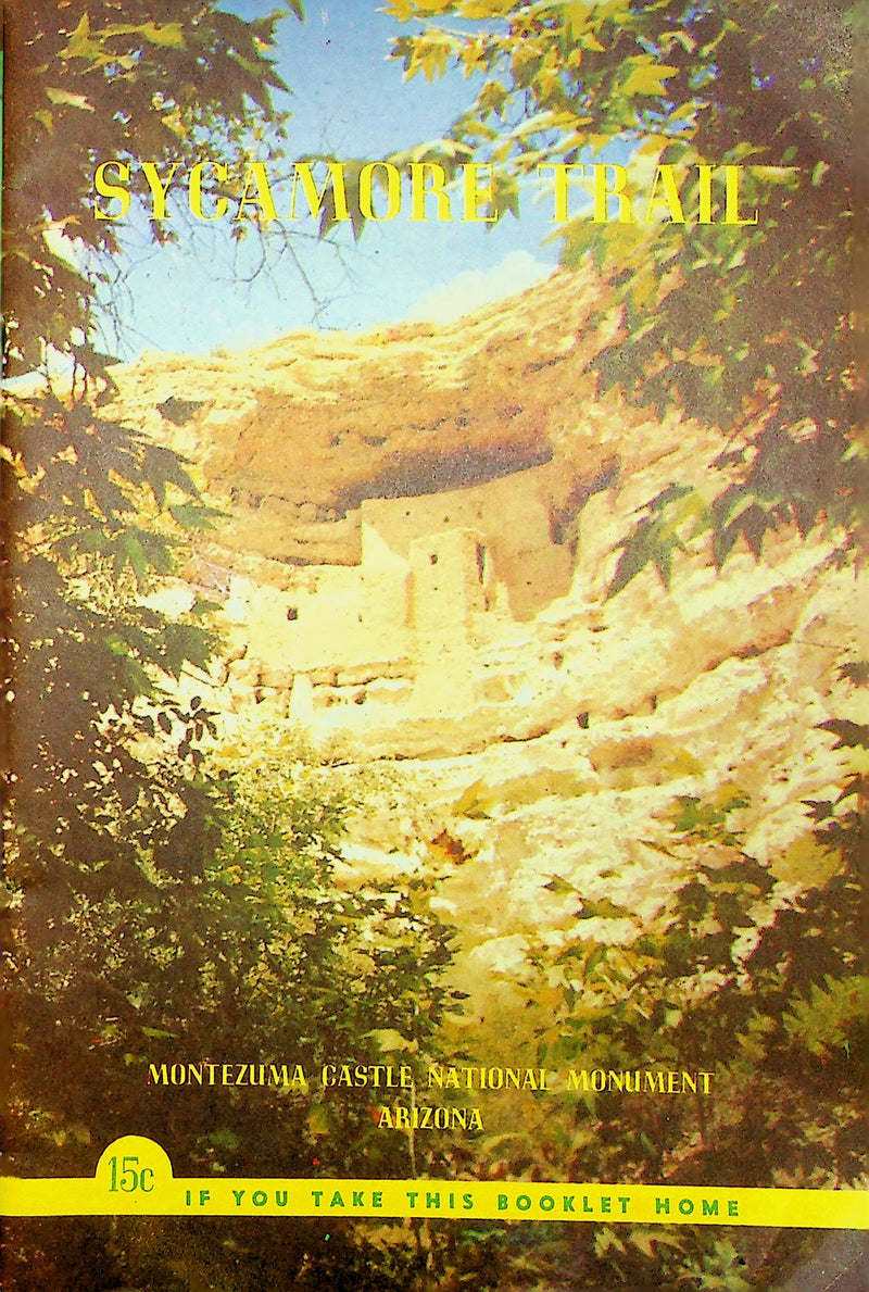 Vintage Sycamore Trail Guide Book Montezuma Castle National Monument Arizona